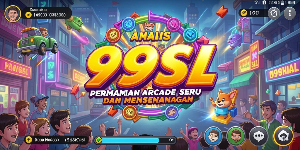Screenshot gameplay 99SL menampilkan aksi seru dalam mode Arcade.