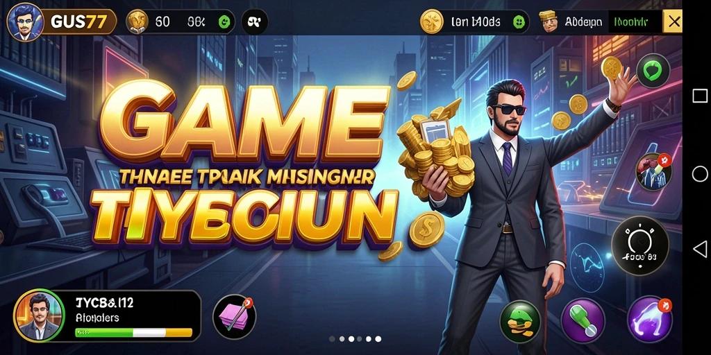 Tampilan gameplay GUS77 yang menantang dan strategis.